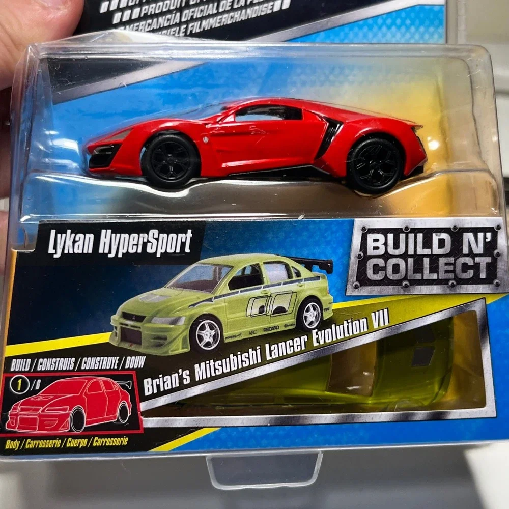 Jada Lykan Hypersport Fast & Furious Build‎ N Collect Red Die Cast Car 1/6 Body